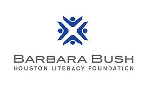 Barbara Bush Houston Literary Foundation logo.