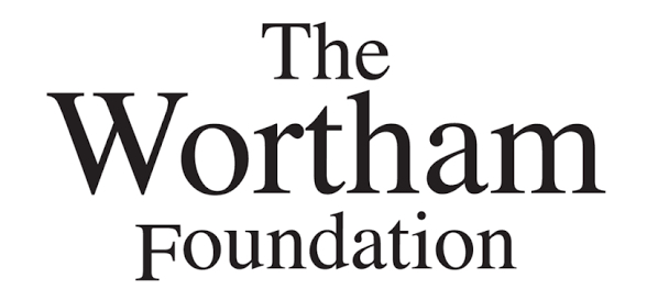 The Wortham Foundation logo.