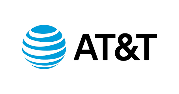 AT&T logo.