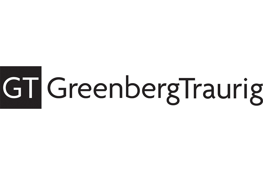 Greenberg Traurig logo.