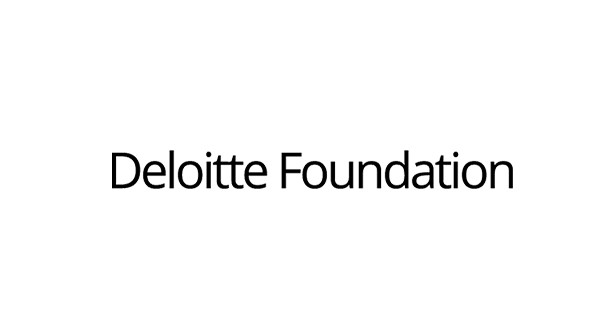 Deloitte Foundation logo.