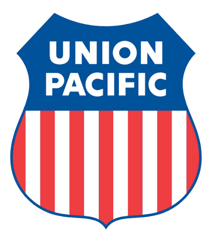 Union Pacific logo.